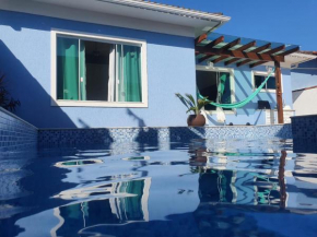 Casa Azul com Piscina Cabo Frio